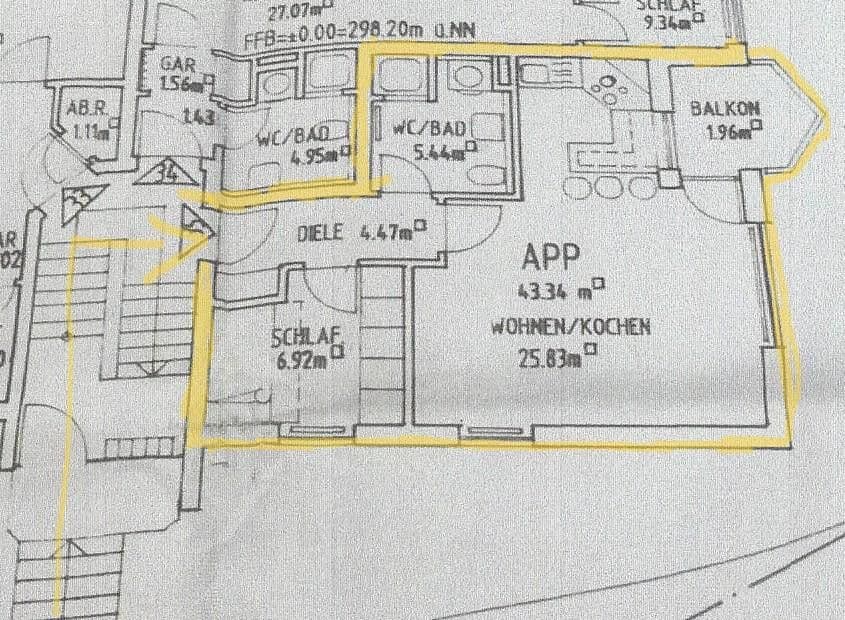 Prenájom bytu 2-izbový 43 m², Altenkunstadt, Bavorsko Prenájom bytu 2-izbový 43 m², Altenkunstadt, Bavorsko