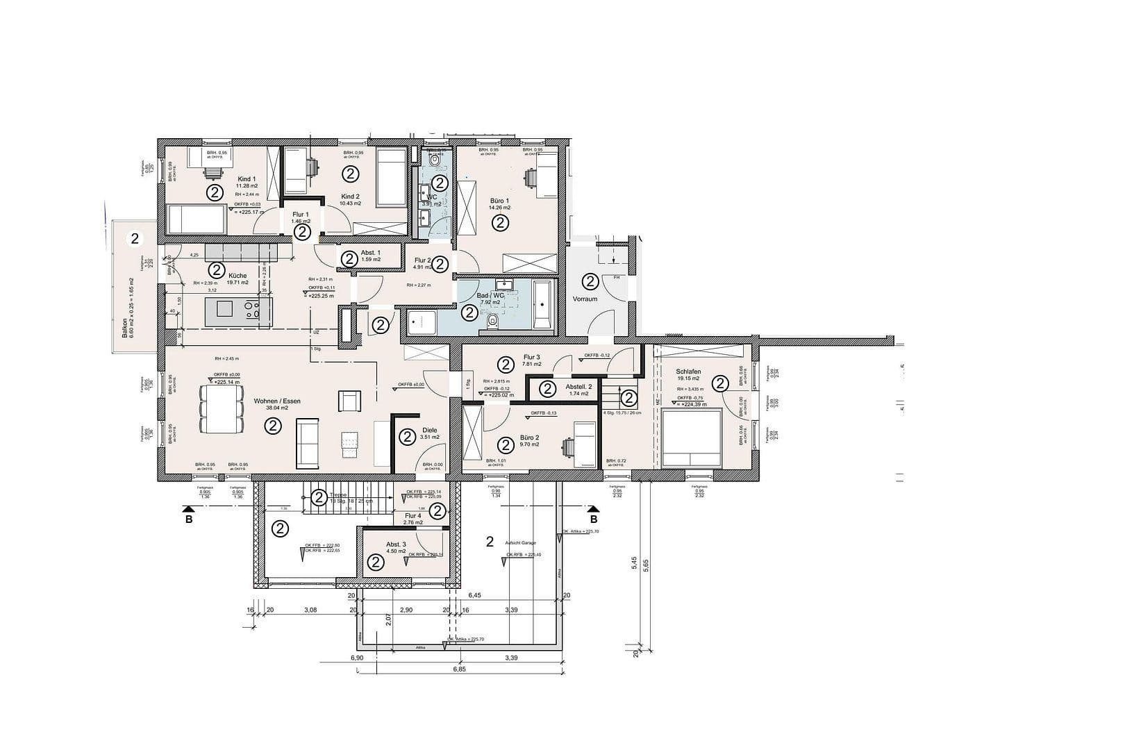 Predaj bytu 6-izbový 172 m², Pforzheimer Str. 31/1, Vaihingen an der Enz, Bádensko-Wurttembersko Predaj bytu 6-izbový 172 m², Pforzheimer Str. 31/1, Vaihingen an der Enz, Bádensko-Wurttembersko