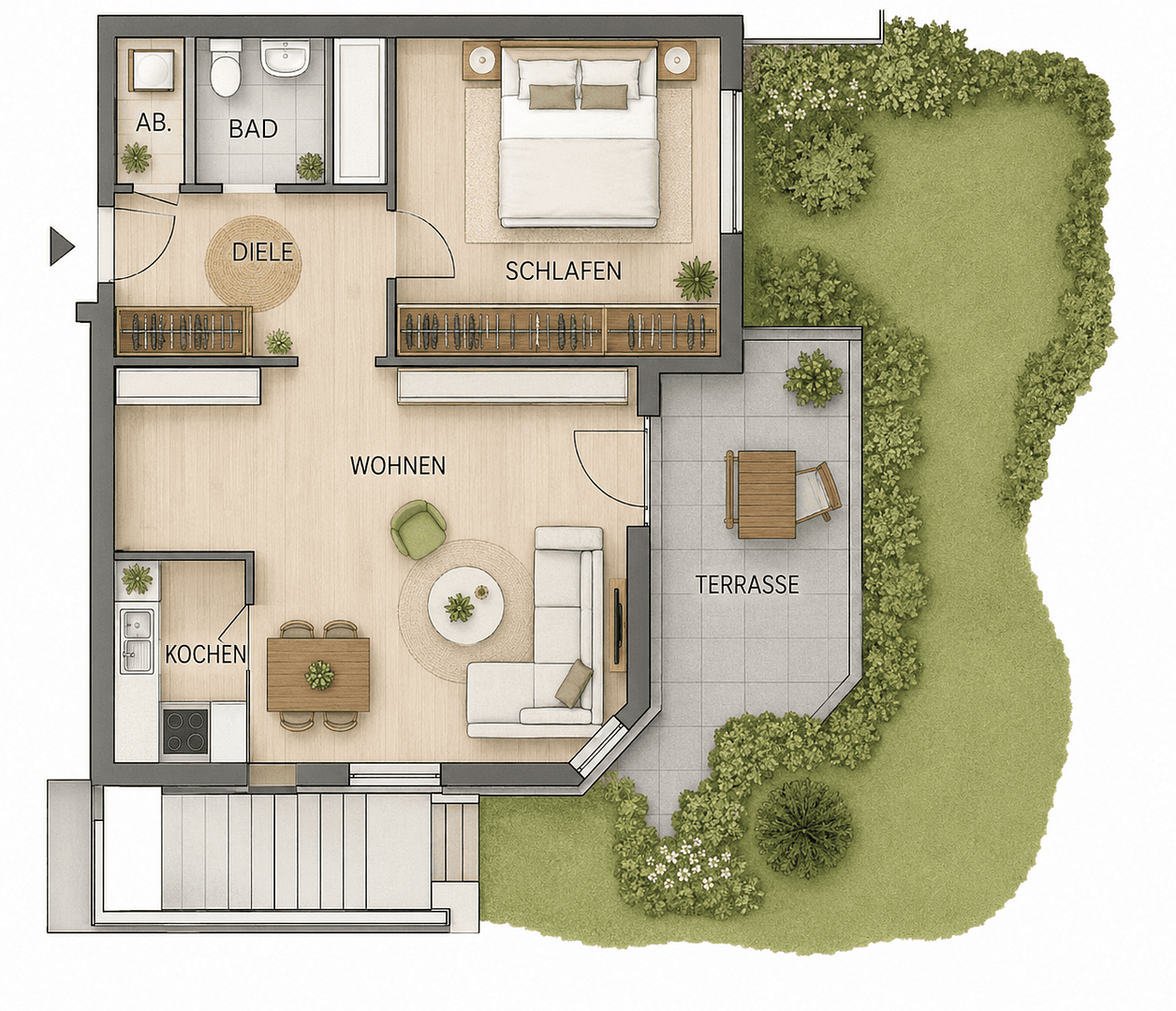 Prenájom bytu 2-izbový 57 m², Johannes-Eisenlohr-Straße 126, Reutlingen, Bádensko-Wurttembersko Prenájom bytu 2-izbový 57 m², Johannes-Eisenlohr-Straße 126, Reutlingen, Bádensko-Wurttembersko