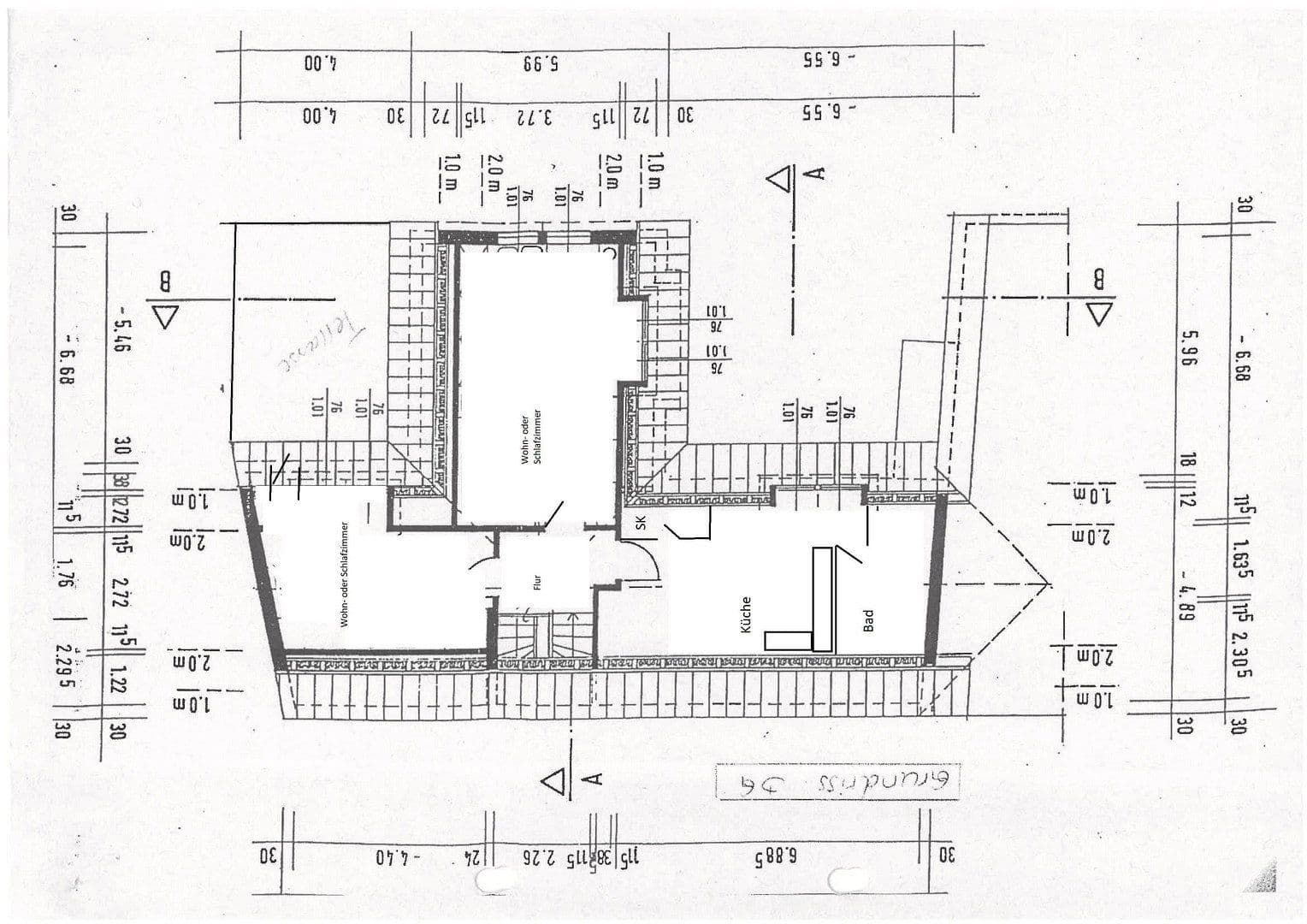 Prenájom bytu 2-izbový 82 m², Große Erbsengasse 13, Ranstadt, Hesensko Prenájom bytu 2-izbový 82 m², Große Erbsengasse 13, Ranstadt, Hesensko