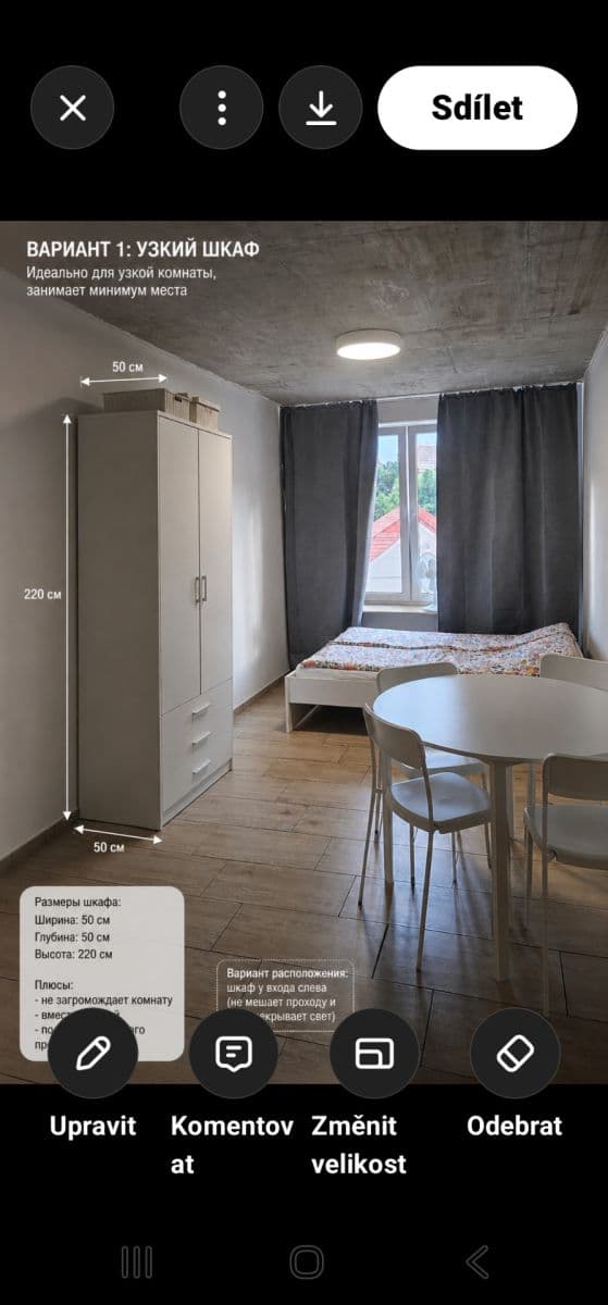 Prenájom bytu 1-izbový 25 m², Pražská, Praha, Praha Prenájom bytu 1-izbový 25 m², Pražská, Praha, Praha