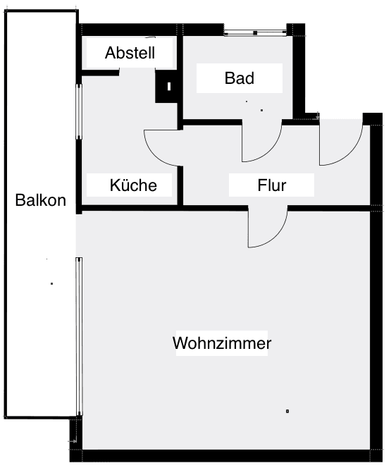 Prenájom bytu 1-izbový 31 m², Bruchstraße 30, Krefeld, Severné Porýnie - Westfálsko Prenájom bytu 1-izbový 31 m², Bruchstraße 30, Krefeld, Severné Porýnie - Westfálsko