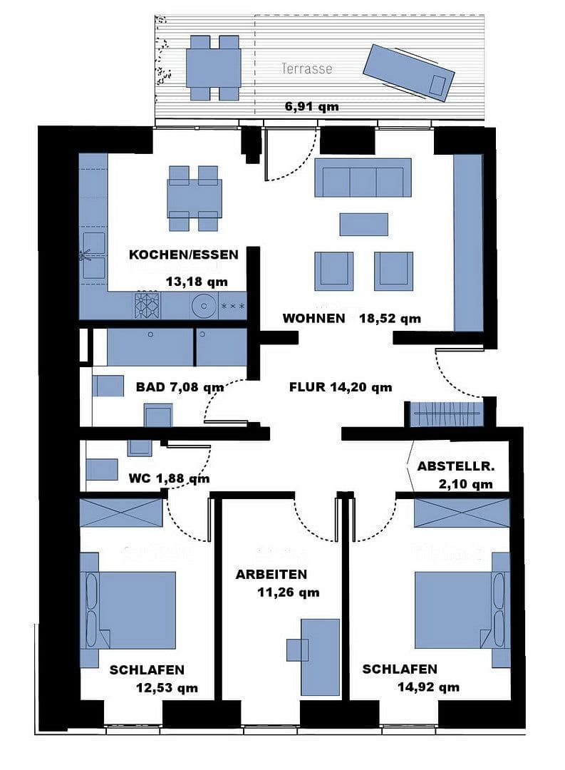 Predaj bytu 4-izbový 101 m², Adelungstraße 45, Darmstadt, Hesensko Predaj bytu 4-izbový 101 m², Adelungstraße 45, Darmstadt, Hesensko