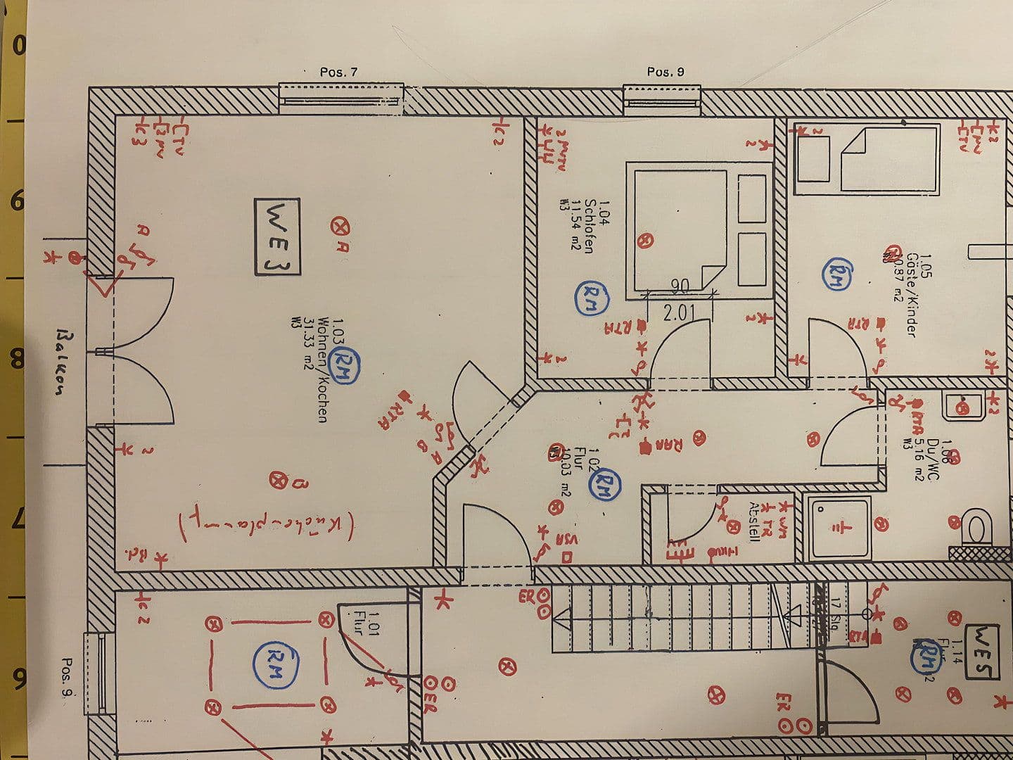 Prenájom bytu 3-izbový 73 m², Dorfstraße 78, Fürstenberg/Havel, Brandenbursko Prenájom bytu 3-izbový 73 m², Dorfstraße 78, Fürstenberg/Havel, Brandenbursko