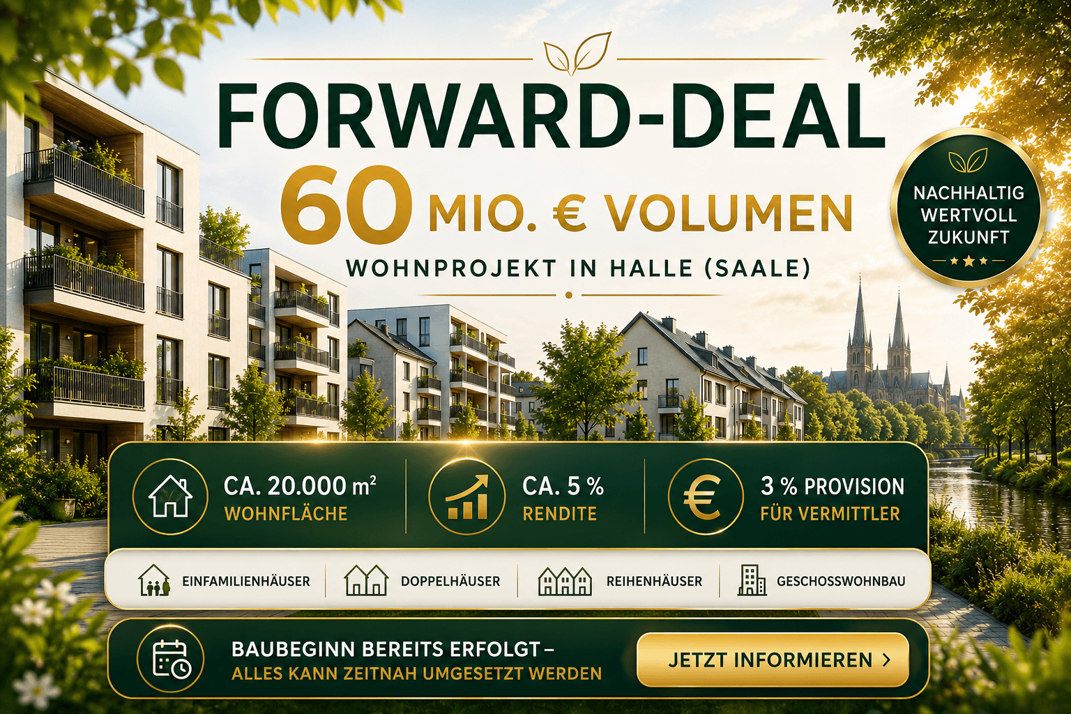 Predaj domu 20.000 m², Kaiserlauterer Str, Halle, Sasko-Anhaltsko Predaj domu 20.000 m², Kaiserlauterer Str, Halle, Sasko-Anhaltsko