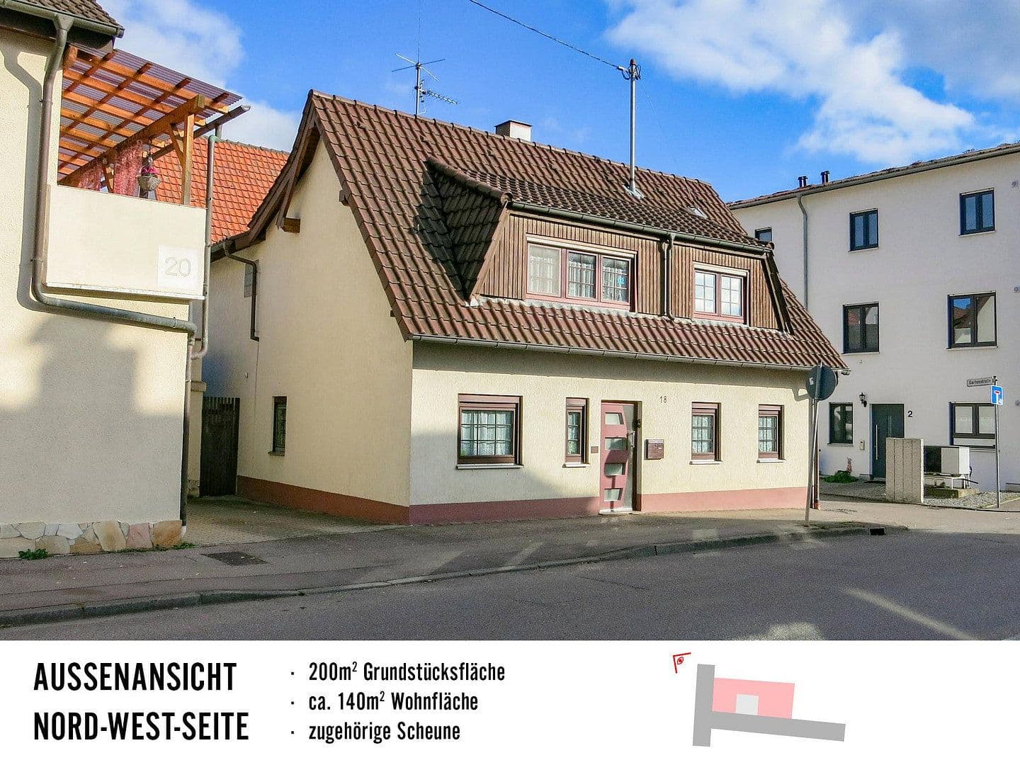 Predaj domu 140 m², pozemek 205 m², Neue Stuttgarter Straße 18, Magstadt, Bádensko-Wurttembersko Predaj domu 140 m², pozemek 205 m², Neue Stuttgarter Straße 18, Magstadt, Bádensko-Wurttembersko