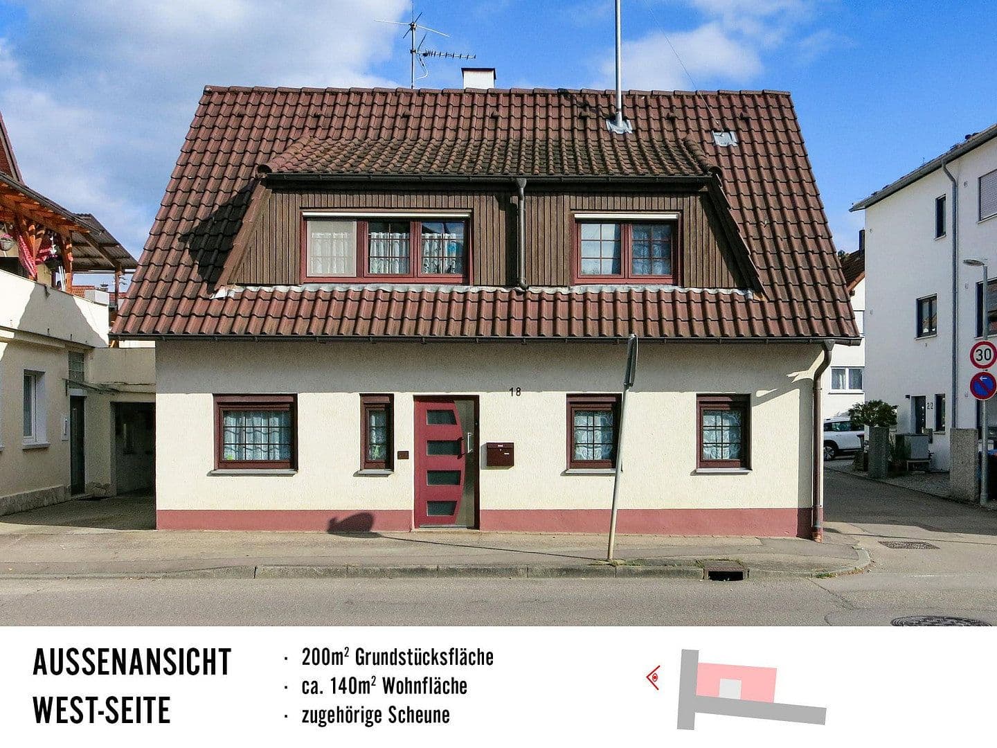 Predaj domu 140 m², pozemek 205 m², Neue Stuttgarter Straße 18, Magstadt, Bádensko-Wurttembersko Predaj domu 140 m², pozemek 205 m², Neue Stuttgarter Straße 18, Magstadt, Bádensko-Wurttembersko