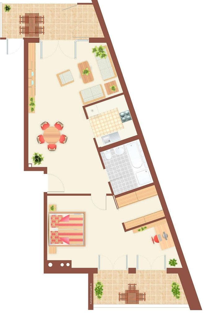 Prenájom bytu 2-izbový 81 m², Lindenallee 7, Bad Homburg vor der Höhe, Hesensko Prenájom bytu 2-izbový 81 m², Lindenallee 7, Bad Homburg vor der Höhe, Hesensko