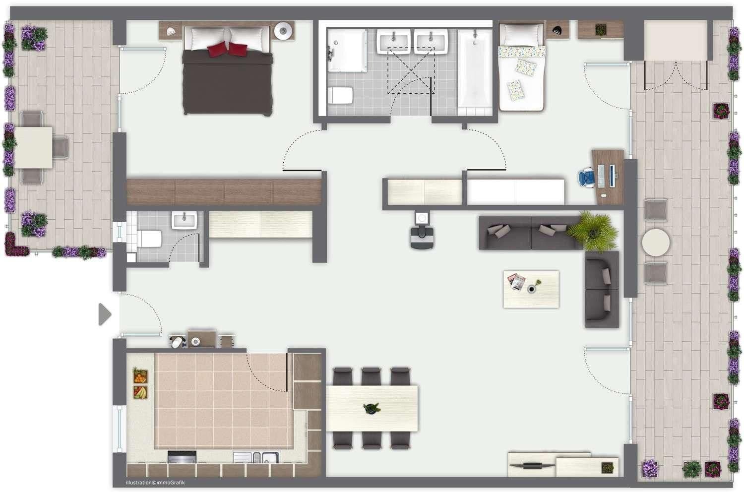 Prenájom bytu 2-izbový 81 m², Lindenallee 7, Bad Homburg vor der Höhe, Hesensko Prenájom bytu 2-izbový 81 m², Lindenallee 7, Bad Homburg vor der Höhe, Hesensko