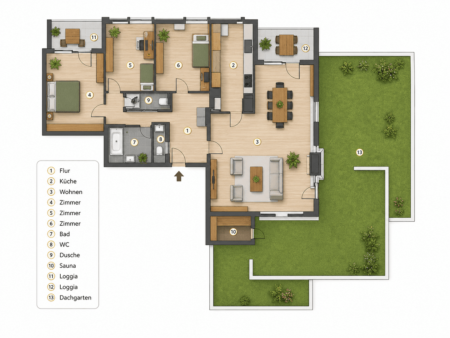 Predaj bytu 4-izbový 134 m², Erkrath, Severné Porýnie - Westfálsko Predaj bytu 4-izbový 134 m², Erkrath, Severné Porýnie - Westfálsko