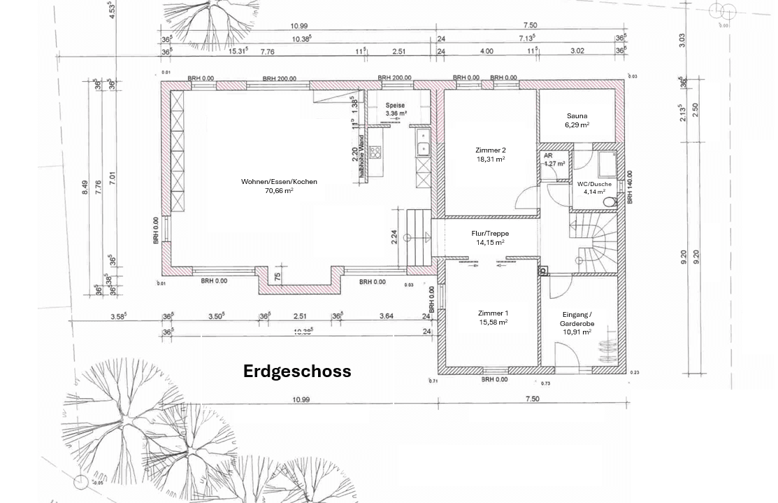 Predaj domu 202 m², pozemek 700 m², Vogelherdstraße 11, Rückersdorf, Bavorsko Predaj domu 202 m², pozemek 700 m², Vogelherdstraße 11, Rückersdorf, Bavorsko