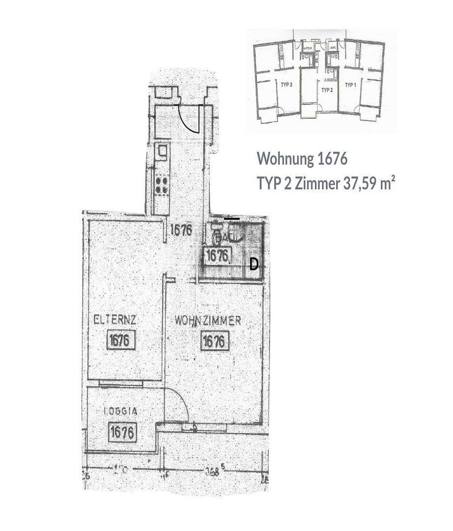 Predaj bytu 2-izbový 38 m², München, Bavorsko Predaj bytu 2-izbový 38 m², München, Bavorsko