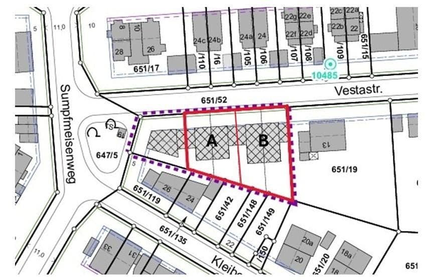 Predaj pozemku 851 m², Vestastr. 15, München, Bavorsko Predaj pozemku 851 m², Vestastr. 15, München, Bavorsko