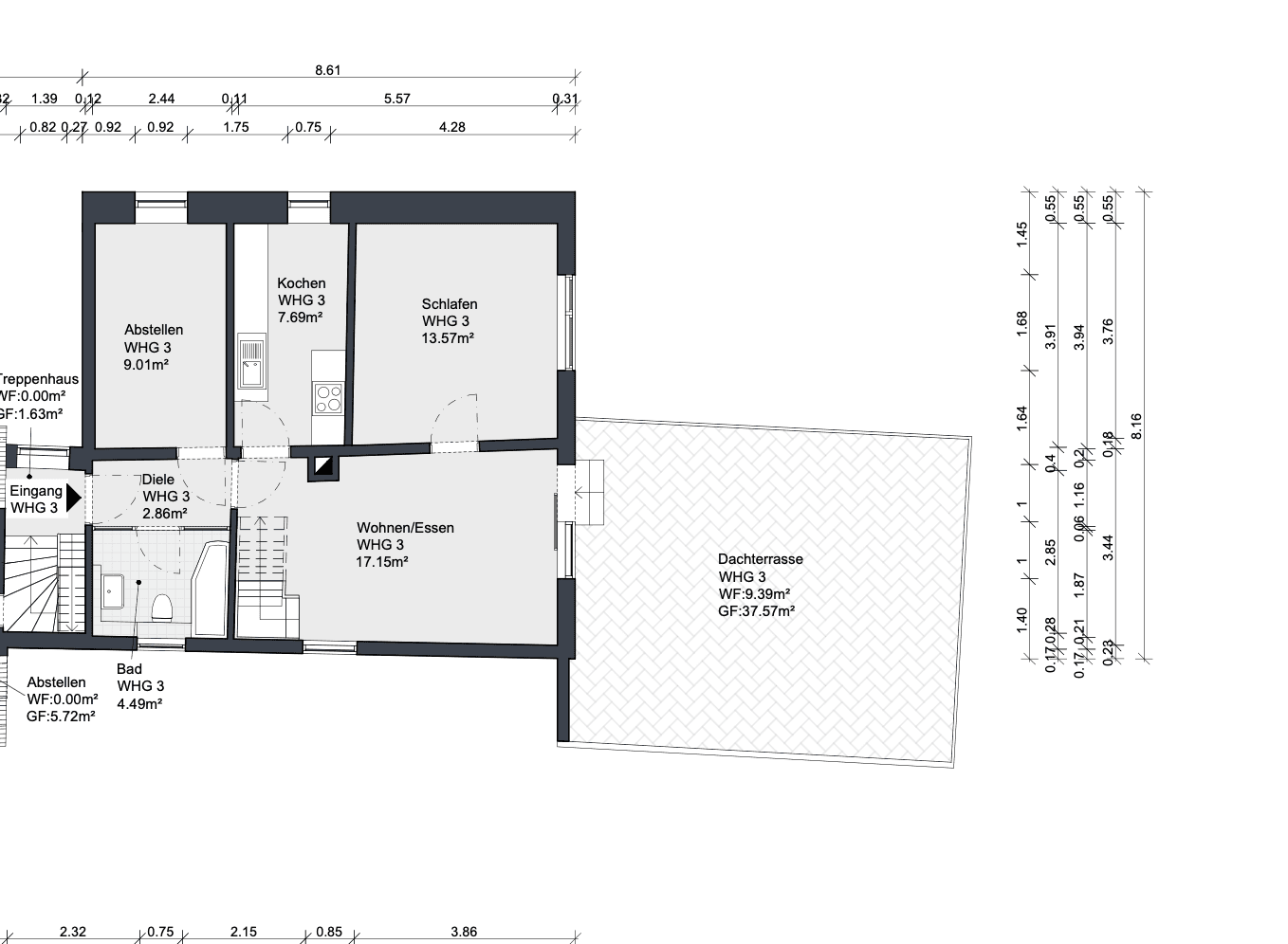 Prenájom bytu 3-izbový 105 m², Hindenburgerstr 96, Neustadt an der Weinstraße, Porýnie-Falcko Prenájom bytu 3-izbový 105 m², Hindenburgerstr 96, Neustadt an der Weinstraße, Porýnie-Falcko