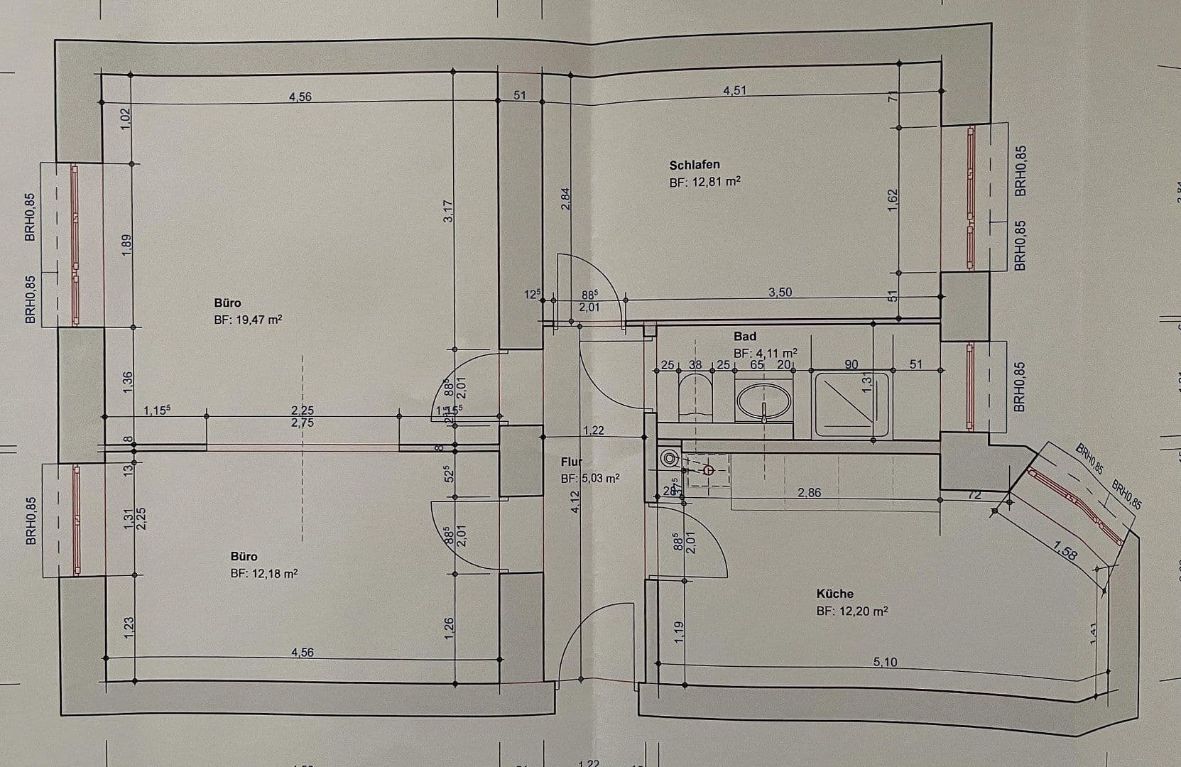 Prenájom bytu 2-izbový 69 m², Aachen, Severné Porýnie - Westfálsko Prenájom bytu 2-izbový 69 m², Aachen, Severné Porýnie - Westfálsko