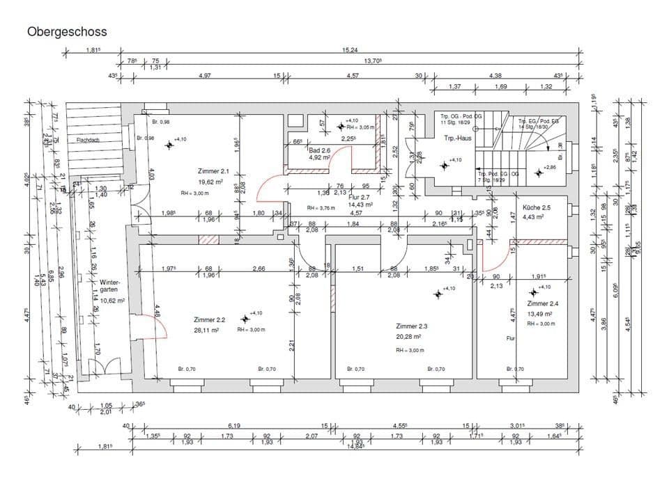 Prenájom bytu 4-izbový 116 m², Äußere Oybiner Straße 1a, Žitava, Sasko Prenájom bytu 4-izbový 116 m², Äußere Oybiner Straße 1a, Žitava, Sasko