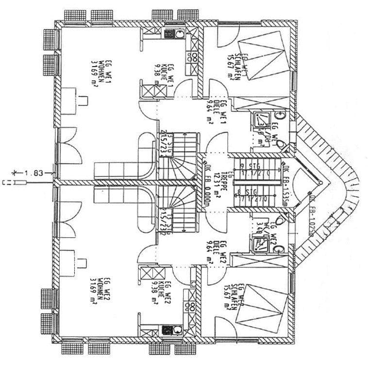 Predaj domu 532 m², pozemek 739 m², Gartenweg 1, Hohen Neuendorf, Brandenbursko Predaj domu 532 m², pozemek 739 m², Gartenweg 1, Hohen Neuendorf, Brandenbursko