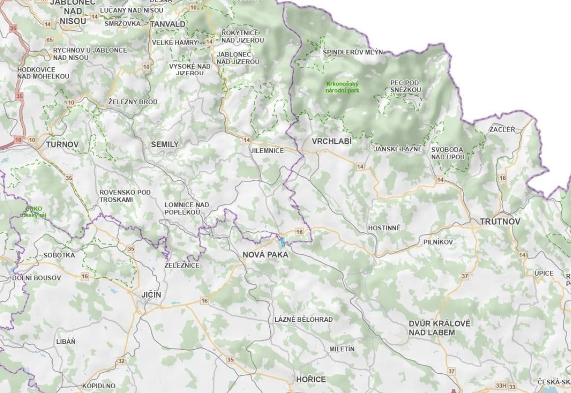 Predaj pozemku 18.583 m², Čistá u Horek, Liberecký kraj Predaj pozemku 18.583 m², Čistá u Horek, Liberecký kraj