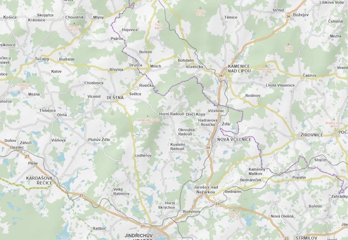 Predaj pozemku 18.923 m², Lodhéřov, Jihočeský kraj Predaj pozemku 18.923 m², Lodhéřov, Jihočeský kraj