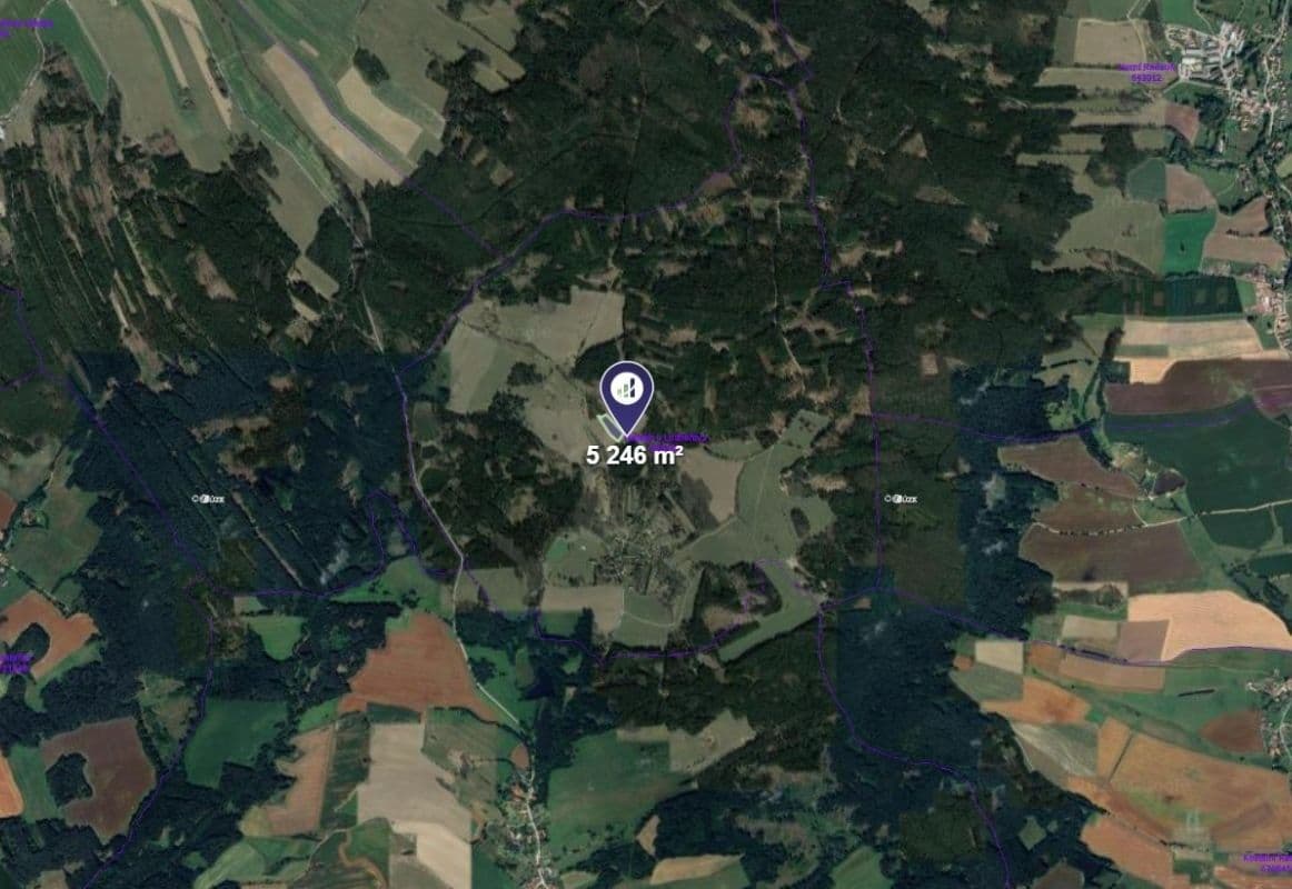 Predaj pozemku 5.246 m², Lodhéřov, Jihočeský kraj Predaj pozemku 5.246 m², Lodhéřov, Jihočeský kraj