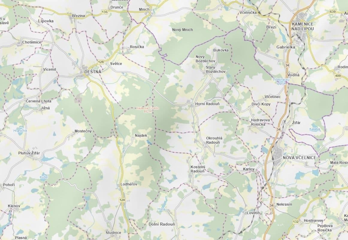 Predaj pozemku 19.516 m², Lodhéřov, Jihočeský kraj Predaj pozemku 19.516 m², Lodhéřov, Jihočeský kraj