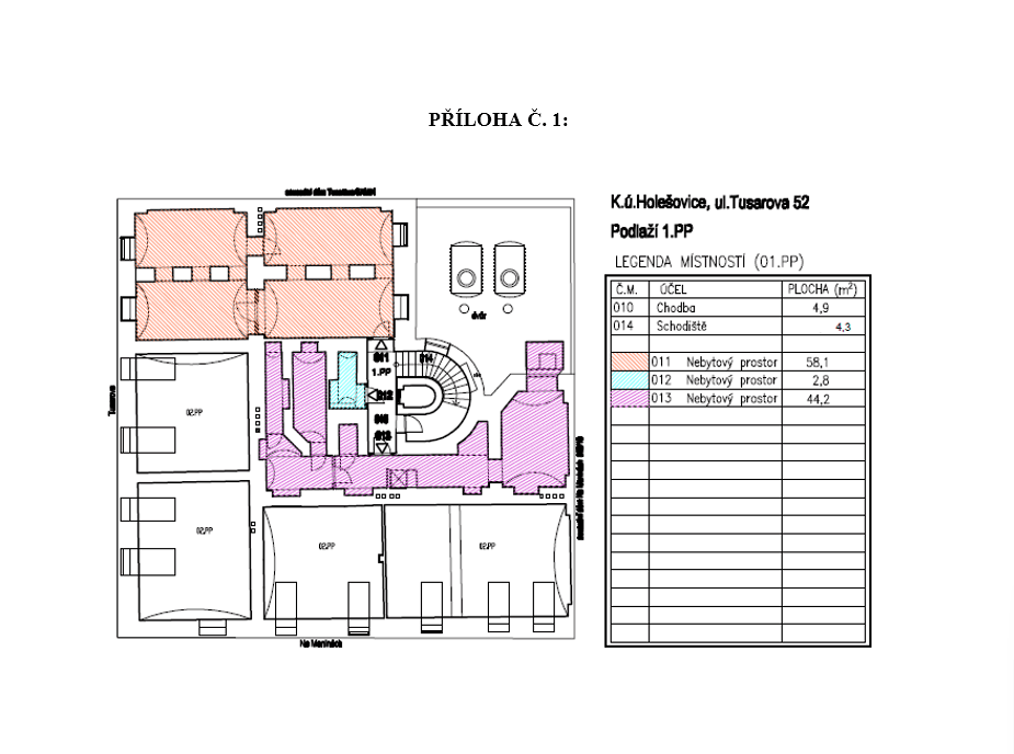 Predaj nebytového priestoru 292 m², Tusarova, Praha, Praha Predaj nebytového priestoru 292 m², Tusarova, Praha, Praha