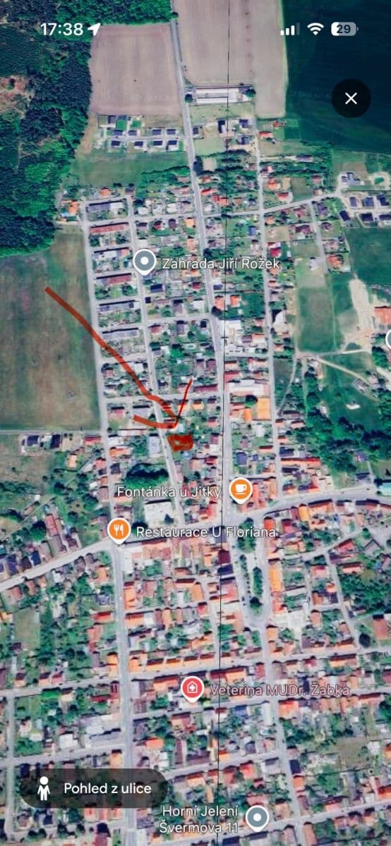 Predaj pozemku 540 m², A. Zápotockého, Horní Jelení, Pardubický kraj Predaj pozemku 540 m², A. Zápotockého, Horní Jelení, Pardubický kraj