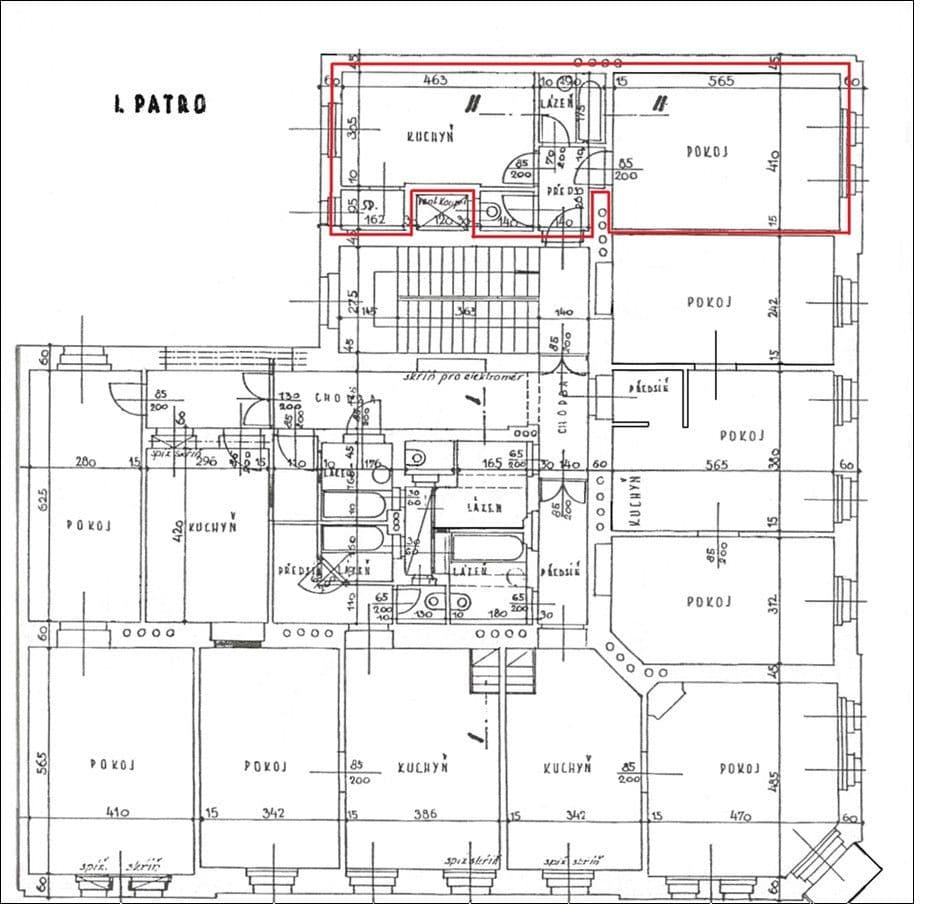 Prenájom bytu 1-izbový 48 m², Jana Zajíce, Praha, Praha Prenájom bytu 1-izbový 48 m², Jana Zajíce, Praha, Praha