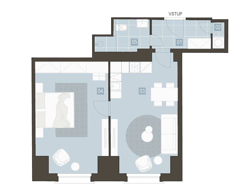 Predaj bytu 2-izbový 54 m², Jeseniova, Praha, Praha Predaj bytu 2-izbový 54 m², Jeseniova, Praha, Praha