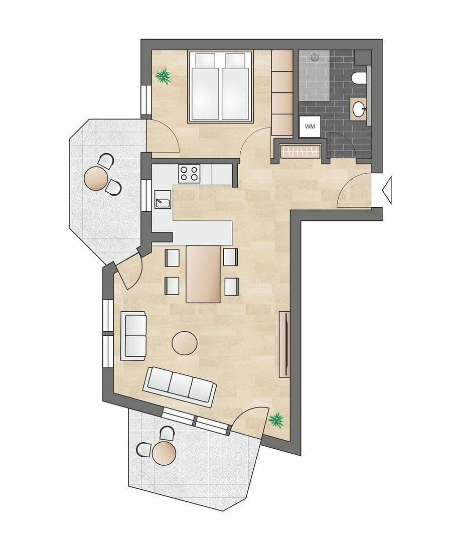 Predaj bytu 2-izbový 60 m², Stuttgarter Str. 3, Filderstadt, Bádensko-Wurttembersko Predaj bytu 2-izbový 60 m², Stuttgarter Str. 3, Filderstadt, Bádensko-Wurttembersko