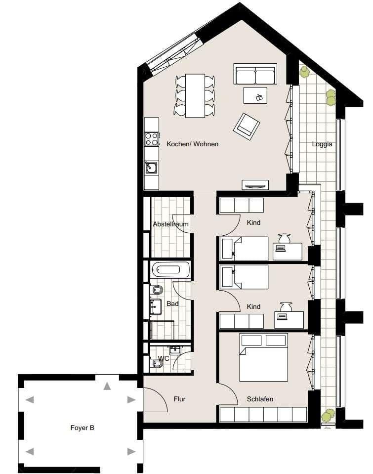 Prenájom bytu 4-izbový 105 m², Sonninstr 17, Hamburg, Hamburg Prenájom bytu 4-izbový 105 m², Sonninstr 17, Hamburg, Hamburg