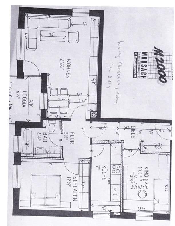 Prenájom bytu 3-izbový 68 m², Thorner Straße 4, München, Bavorsko Prenájom bytu 3-izbový 68 m², Thorner Straße 4, München, Bavorsko