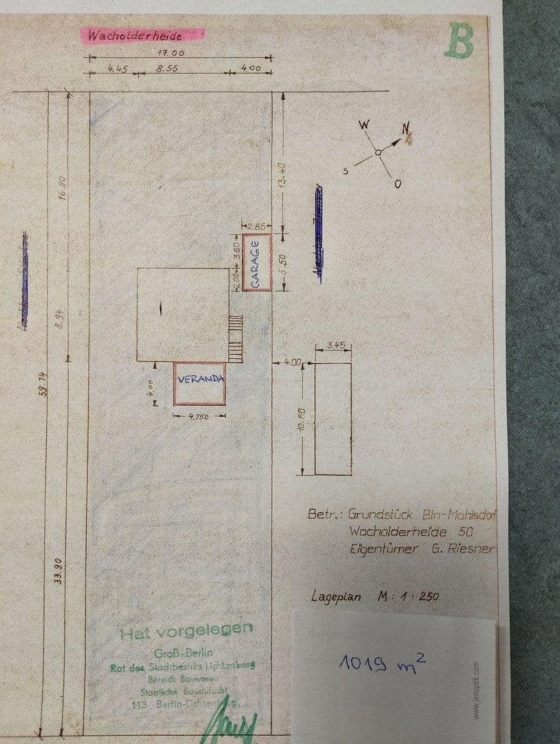 Predaj domu 110 m², pozemek 1.019 m², Wacholderheide 50, Berlin Mahlsdorf Nord, Berlín Predaj domu 110 m², pozemek 1.019 m², Wacholderheide 50, Berlin Mahlsdorf Nord, Berlín