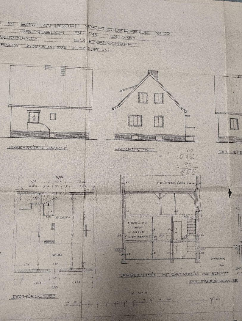 Predaj domu 110 m², pozemek 1.019 m², Wacholderheide 50, Berlin Mahlsdorf Nord, Berlín Predaj domu 110 m², pozemek 1.019 m², Wacholderheide 50, Berlin Mahlsdorf Nord, Berlín
