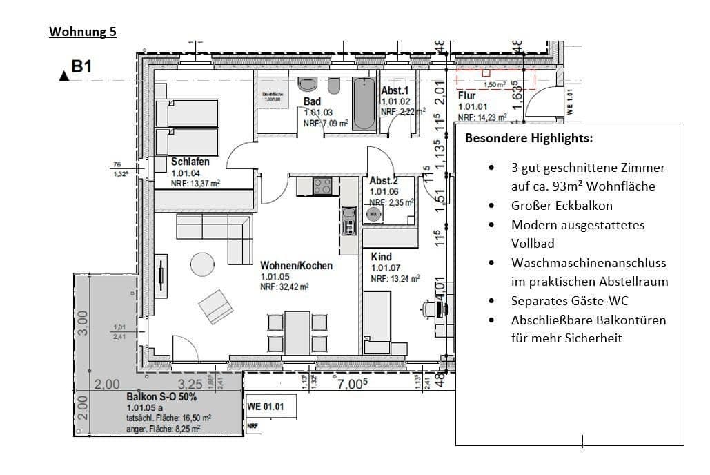 Prenájom bytu 2-izbový 45 m², Segeberger Str. 57, Neumünster, Šlezvicko-Holštajnsko Prenájom bytu 2-izbový 45 m², Segeberger Str. 57, Neumünster, Šlezvicko-Holštajnsko