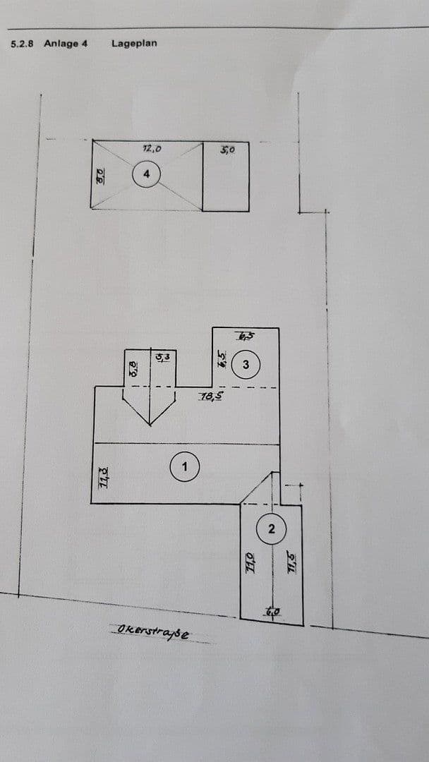 Predaj domu 240 m², pozemek 5.357 m², Okerstr. 84, Schwülper, Dolné Sasko Predaj domu 240 m², pozemek 5.357 m², Okerstr. 84, Schwülper, Dolné Sasko