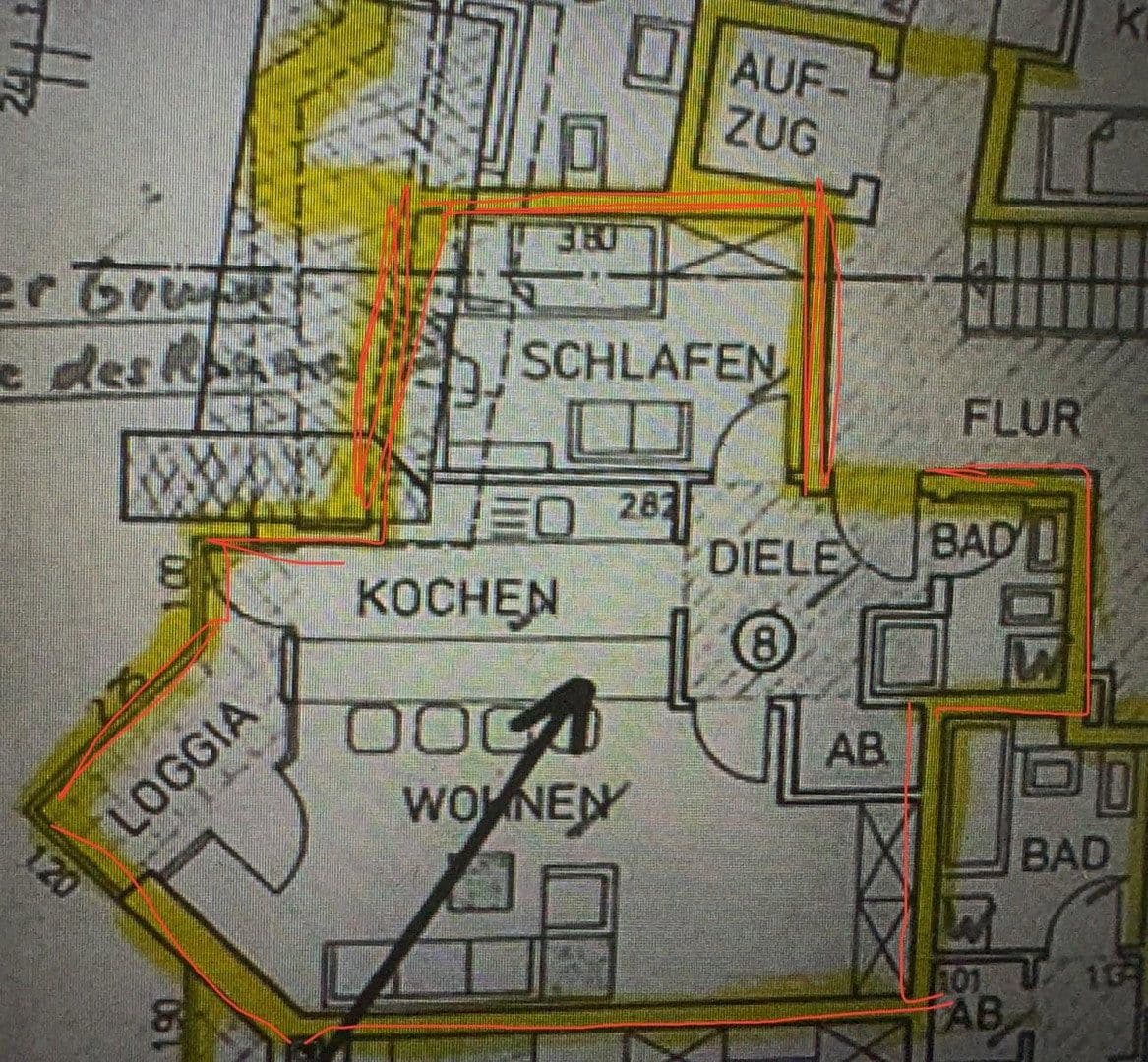 Prenájom bytu 2-izbový 45 m², An der alten Kirche 2, Münster, Severné Porýnie - Westfálsko Prenájom bytu 2-izbový 45 m², An der alten Kirche 2, Münster, Severné Porýnie - Westfálsko