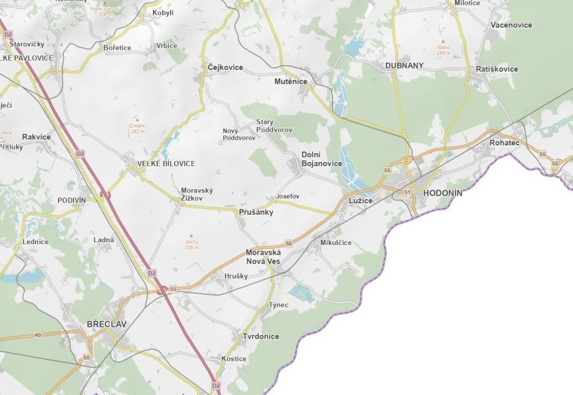 Predaj pozemku 2.295 m², Prušánky, Jihomoravský kraj Predaj pozemku 2.295 m², Prušánky, Jihomoravský kraj