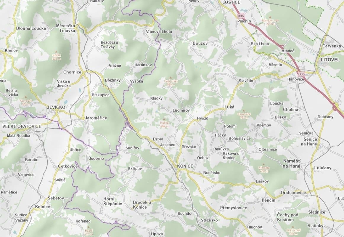Predaj pozemku 1.834 m², Ludmírov, Olomoucký kraj Predaj pozemku 1.834 m², Ludmírov, Olomoucký kraj