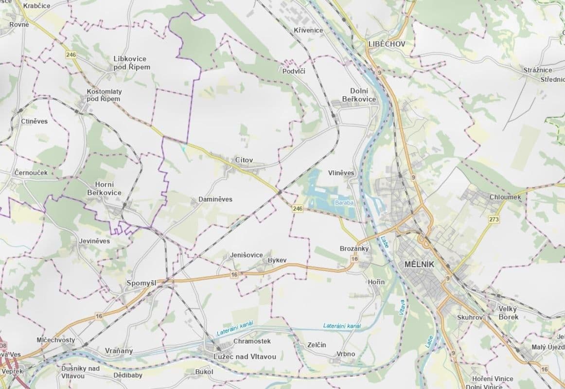 Predaj pozemku 2.291 m², Cítov, Středočeský kraj Predaj pozemku 2.291 m², Cítov, Středočeský kraj
