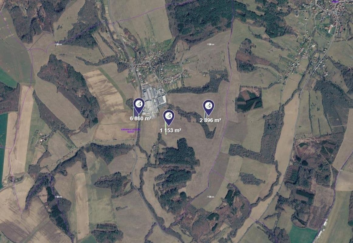 Predaj pozemku 10.909 m², Kaňovice, Zlínský kraj Predaj pozemku 10.909 m², Kaňovice, Zlínský kraj