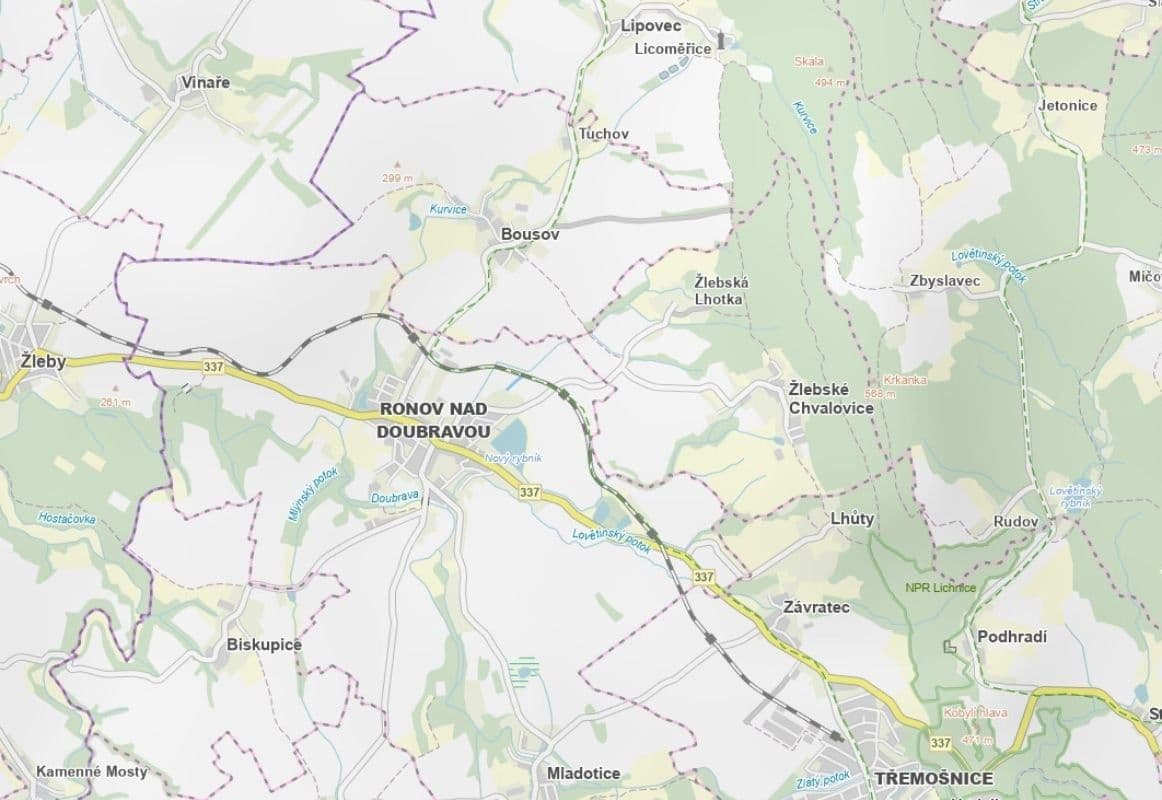 Predaj pozemku 2.502 m², Ronov nad Doubravou, Pardubický kraj Predaj pozemku 2.502 m², Ronov nad Doubravou, Pardubický kraj