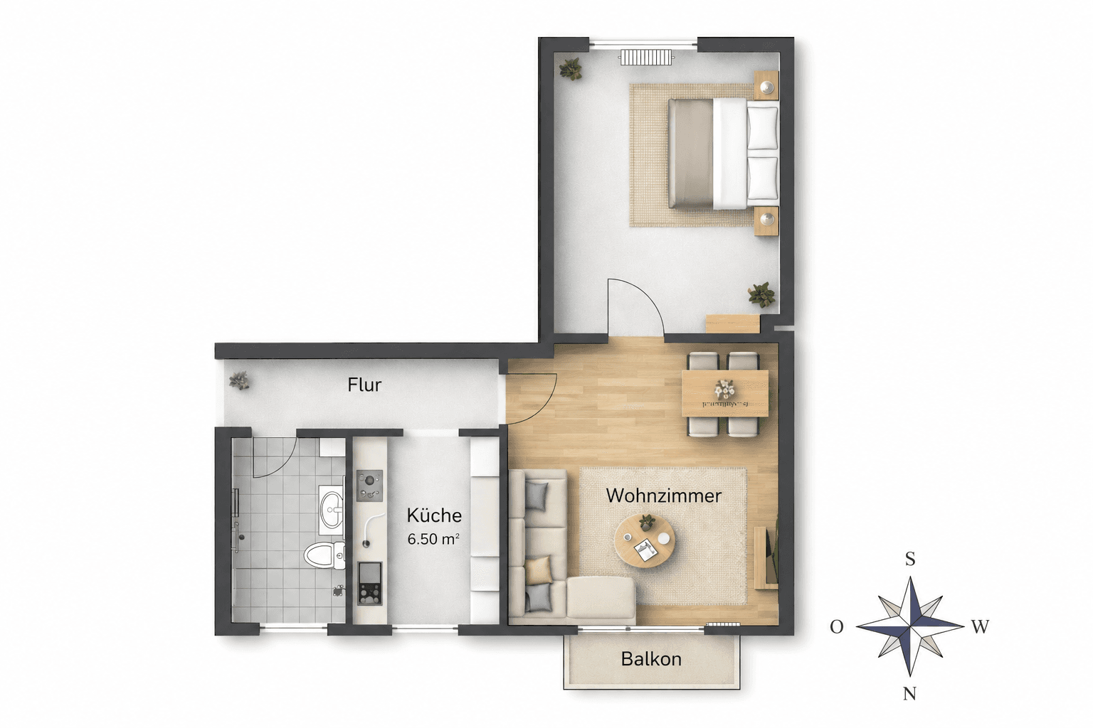 Predaj bytu 2-izbový 51 m², Albert-Kellermann-Straße 7, Hohenmölsen, Sasko-Anhaltsko Predaj bytu 2-izbový 51 m², Albert-Kellermann-Straße 7, Hohenmölsen, Sasko-Anhaltsko