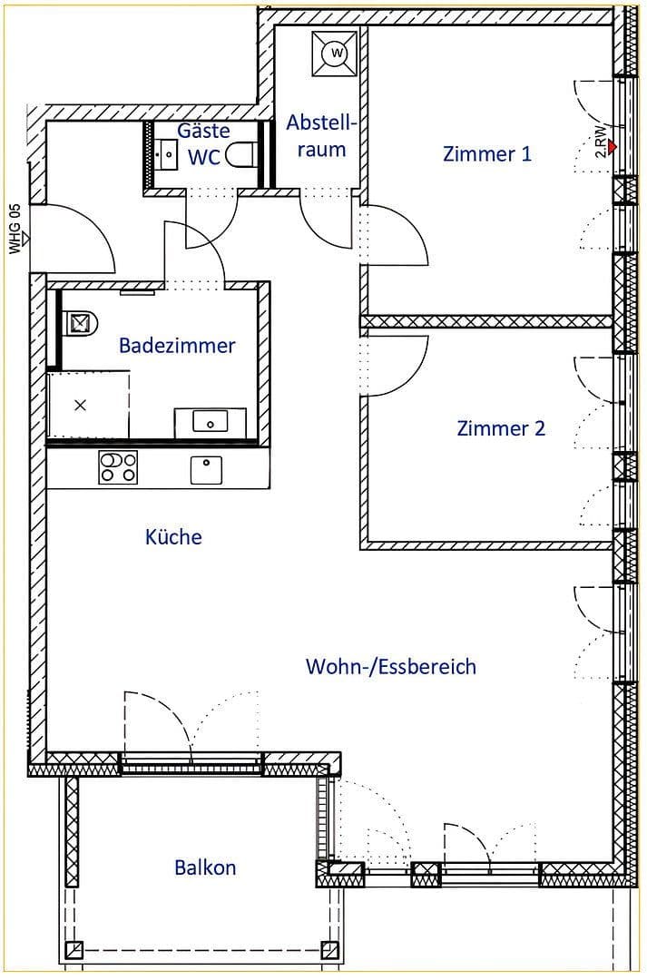 Prenájom bytu 2-izbový 91 m², Rolandstraße 46, Bonn, Severné Porýnie - Westfálsko Prenájom bytu 2-izbový 91 m², Rolandstraße 46, Bonn, Severné Porýnie - Westfálsko
