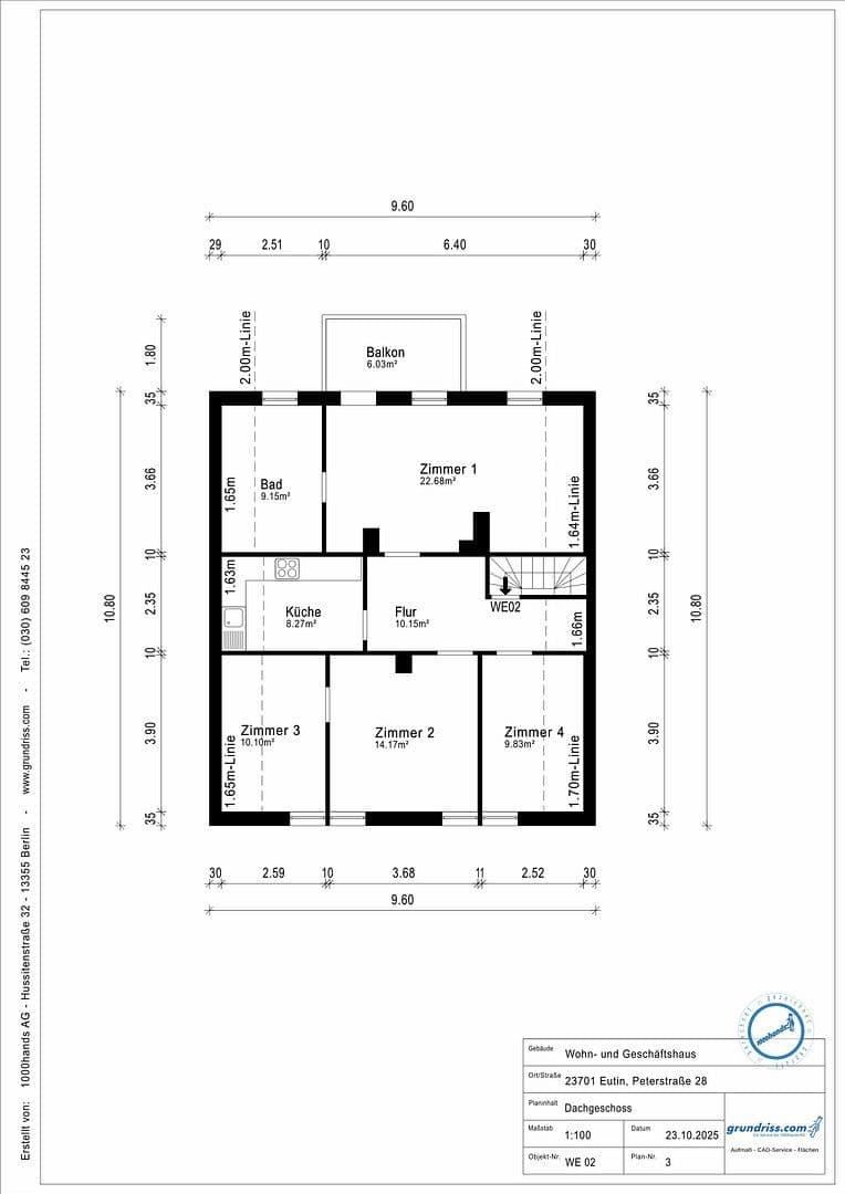 Prenájom bytu 3-izbový 78 m², Peterstraße 28, Eutin, Šlezvicko-Holštajnsko Prenájom bytu 3-izbový 78 m², Peterstraße 28, Eutin, Šlezvicko-Holštajnsko