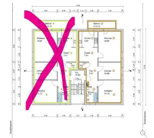 Predaj bytu 3-izbový 80 m², Neuenburg am Rhein, Bádensko-Wurttembersko Predaj bytu 3-izbový 80 m², Neuenburg am Rhein, Bádensko-Wurttembersko
