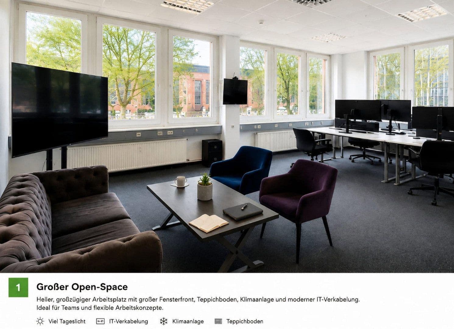 Prenájom kancelárie 410 m², Egelsstr. 21, Berlin, Berlín Prenájom kancelárie 410 m², Egelsstr. 21, Berlin, Berlín