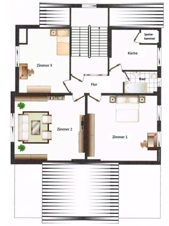 Prenájom bytu 3-izbový 100 m², Bismarckallee, Ahrensburg, Šlezvicko-Holštajnsko Prenájom bytu 3-izbový 100 m², Bismarckallee, Ahrensburg, Šlezvicko-Holštajnsko