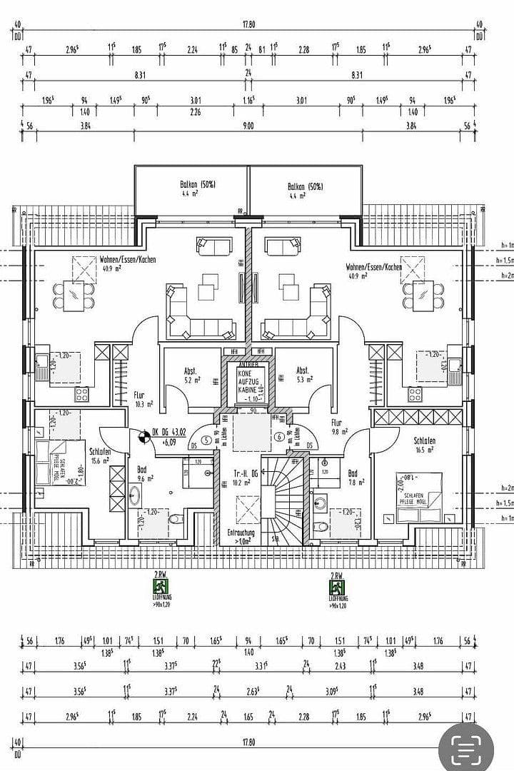 Prenájom bytu 2-izbový 85 m², Meerbuscher Straße 283, Meerbusch, Severné Porýnie - Westfálsko Prenájom bytu 2-izbový 85 m², Meerbuscher Straße 283, Meerbusch, Severné Porýnie - Westfálsko