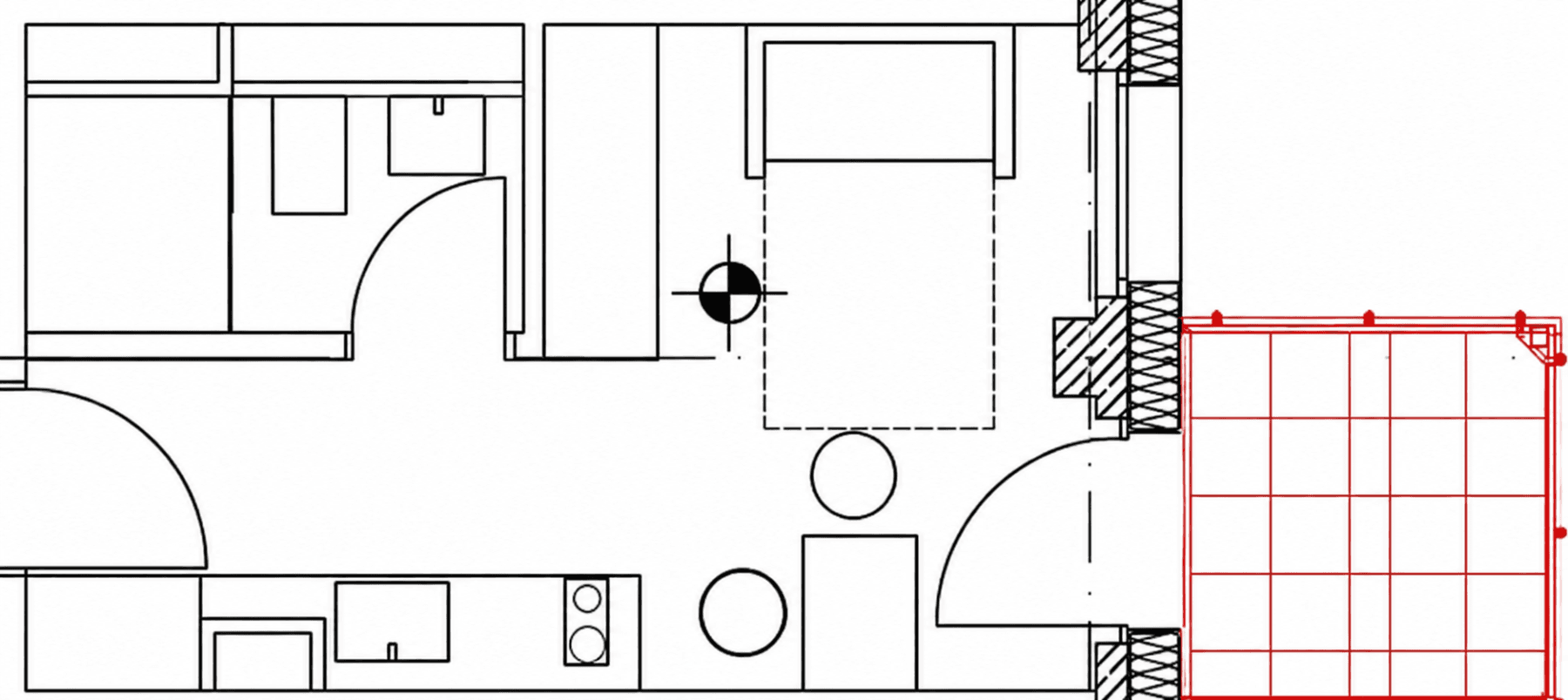Prenájom bytu 1-izbový 20 m², Frankfurt, Hesensko Prenájom bytu 1-izbový 20 m², Frankfurt, Hesensko